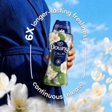 Downy In-Wash Laundry Scent Booster Beads - Soothing White Tea and Bergamot Scent