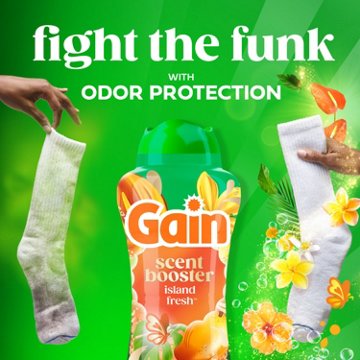 Gain In-Wash Laundry Scent Booster Beads  - Island Fresh Scent