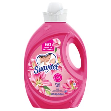 Suavitel HE Liquid Fabric Conditioner, 105 Loads - Pink Lily