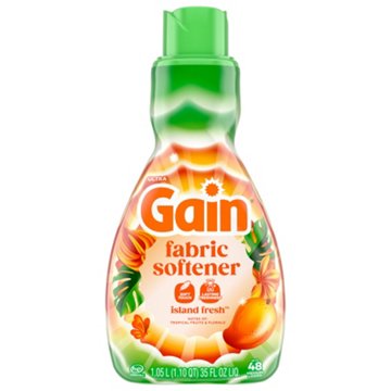 Gain Liquid Fabric Softener, 48 Loads - Island Fresh