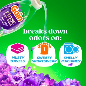 Gain Rinse Laundry Odor Remover, HE Compatible - Moonlight Breeze Scent