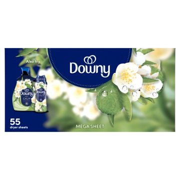 Downy Calm Mega Dryer Sheets - White Tea & Bergamot