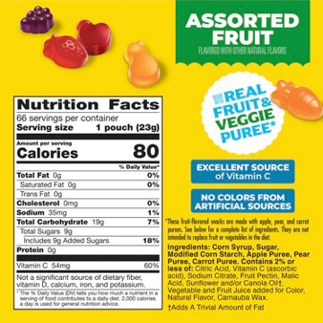 Mott's Assorted Fruit Flavored Snacks - Mega Pack