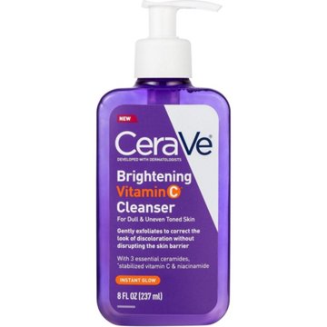 CeraVe Brightening Vitamin C Cleanser - for Dull & Uneven Skin Tone