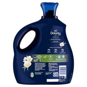 Downy Fresh + Calm Fabric Softener, 138 Loads, White Tea & Bergamot