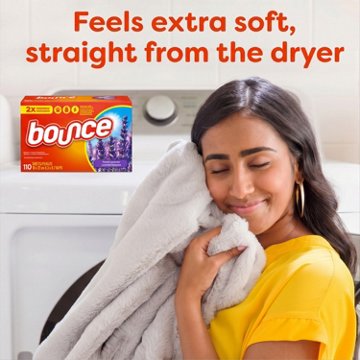 Bounce Fabric Softener Dryer Sheets -  French Lavender Scent