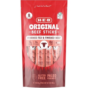 H-E-B Original Beef Sticks