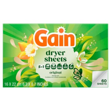 Gain Dryer Sheets - Original Scent