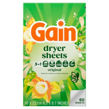 Gain Dryer Sheets - Original Scent
