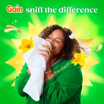Gain Laundry Dryer Sheets Fabric Softener Anti Static Sheets - Original Scent