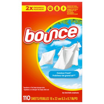 Bounce Dryer Sheets - Outdoor Fresh