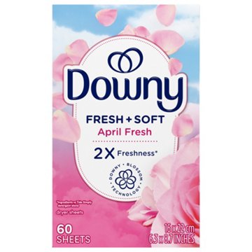 Downy Fresh + Soft Dryer Sheets - April Fresh