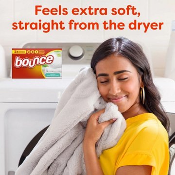 Bounce Fabric Softener Dryer Sheets - Fresh Linen Scent