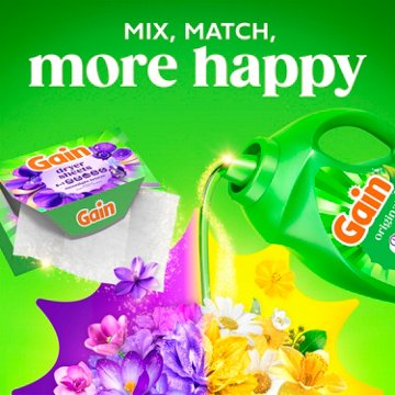 Gain Laundry Dryer Sheets Fabric Softener Anti Static Sheets - Happy Hibiscus Scent