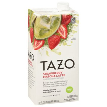 Tazo Strawberry Matcha Latte Green Tea Concentrate