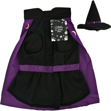 Max & Marlow Witch Halloween Pet Costume, Small