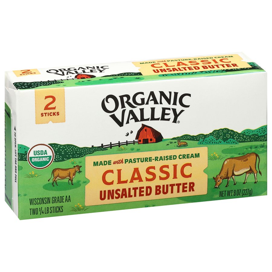 Green Valley Lactose Free Cultured Butter, 2 ct | Central Market