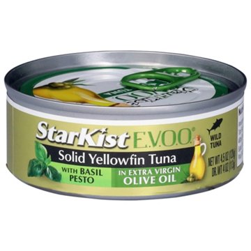 StarKist Yellowfin Tuna with Basil Pesto in Extra Virgin Olive Oil