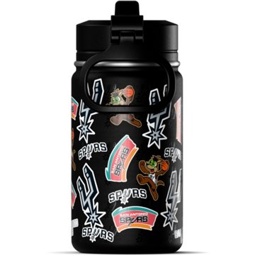 HydraPeak NBA San Antonio Spurs Stainless Steel Water Bottle, 14 oz