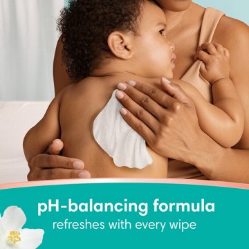 Pampers Clean & Calm Baby Wipes - Cotton Blossom Scent