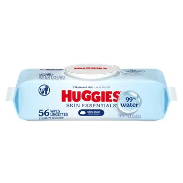 Huggies Skin Essentials Baby Wipes - Fragrance Free