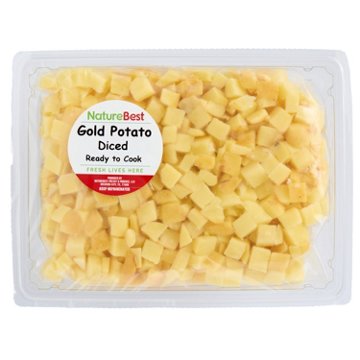 NatureBest Diced Gold Potato, 24 oz