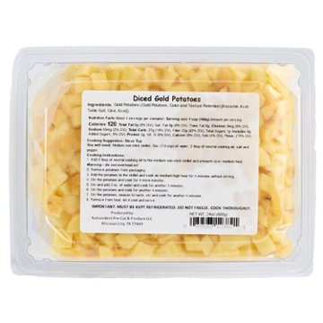 NatureBest Diced Gold Potato, 24 oz
