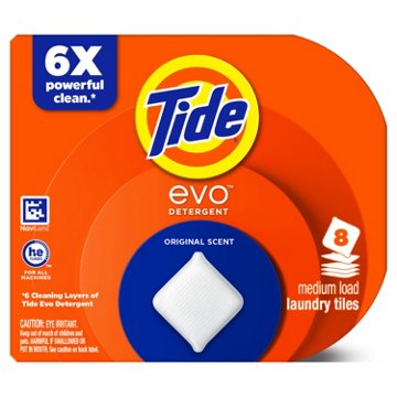 Tide Evo Laundry Detergent Tiles - Original