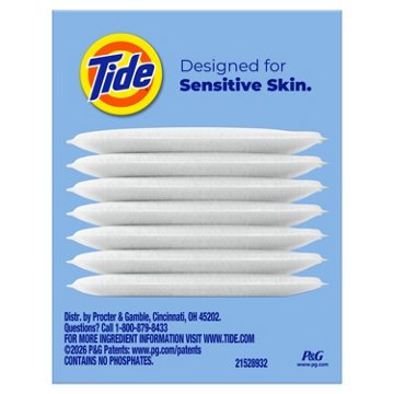 Tide Evo Laundry Detergent Tiles - Free & Gentle