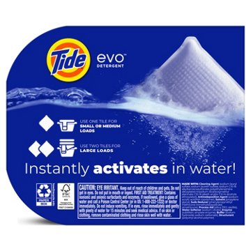 Tide Evo Laundry Detergent Tiles - Free & Gentle