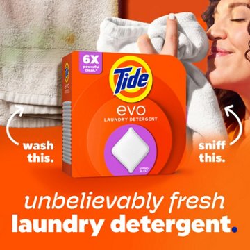 Tide Evo Laundry Detergent Fiber Tiles - Spring Blast Scent