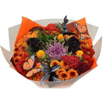 Floral Monarch Butterfly Bouquet