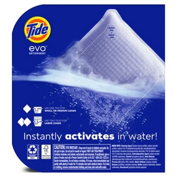Tide Evo Laundry Detergent Tiles - Free & Gentle