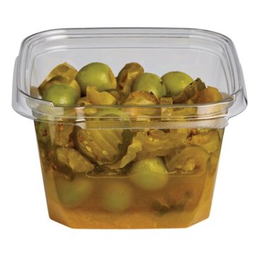 Delallo Tangy Dill Pickles Olive Salad