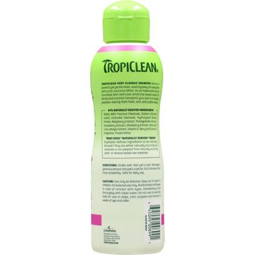 TropiClean Berry + Coconut Deep Cleanse Pet Shampoo, 16 oz