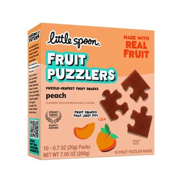 Little Spoon Fruit Puzzlers - Peach