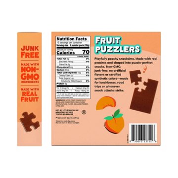 Little Spoon Fruit Puzzlers - Peach