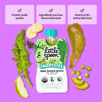 Little Spoon Smoothies - Apple Banana Greens