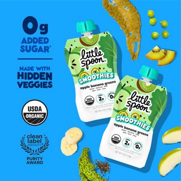 Little Spoon Smoothies - Apple Banana Greens