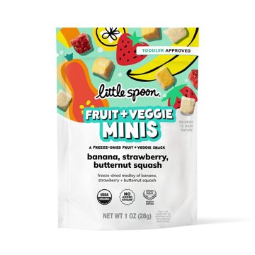 Little Spoon Fruit+Veggie Minis - Banana, Strawberry, Butternut