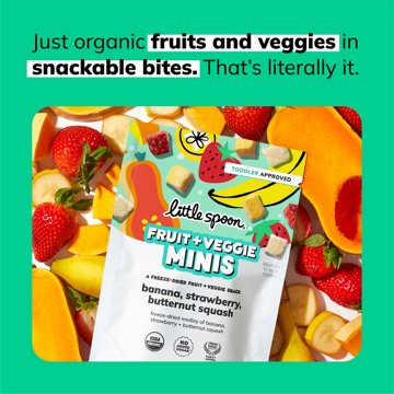 Little Spoon Fruit+Veggie Minis - Banana, Strawberry, Butternut