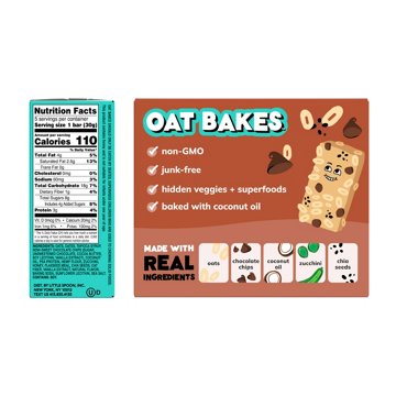 Little Spoon Oat Bakes - Chocolate Chip