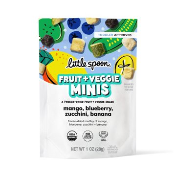 Little Spoon Fruit+Veggie Mini Mango, Blueberry, Banana