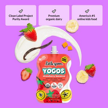 Little Spoon Yogos - Strawberry Bananza