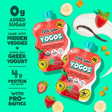 Little Spoon Yogos - Strawberry Bananza