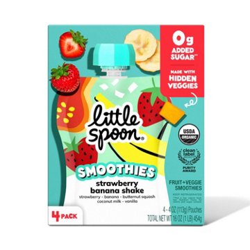 Little Spoon Smoothies - Strawberry Banana Shake