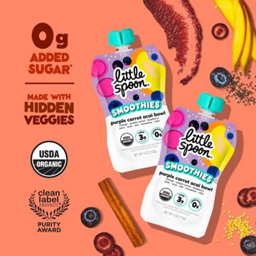 Little Spoon Smoothies - Purple Carrot Acai Bowl