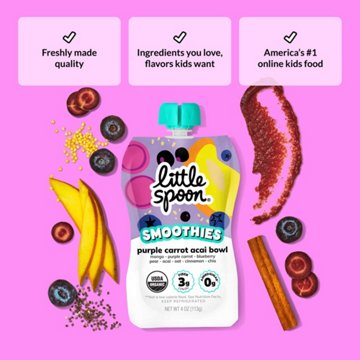 Little Spoon Smoothies - Purple Carrot Acai Bowl