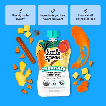 Little Spoon Smoothies - Sweet Potato Carrot Swirl