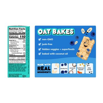 Little Spoon Oat Bakes - Blueberry Muffin